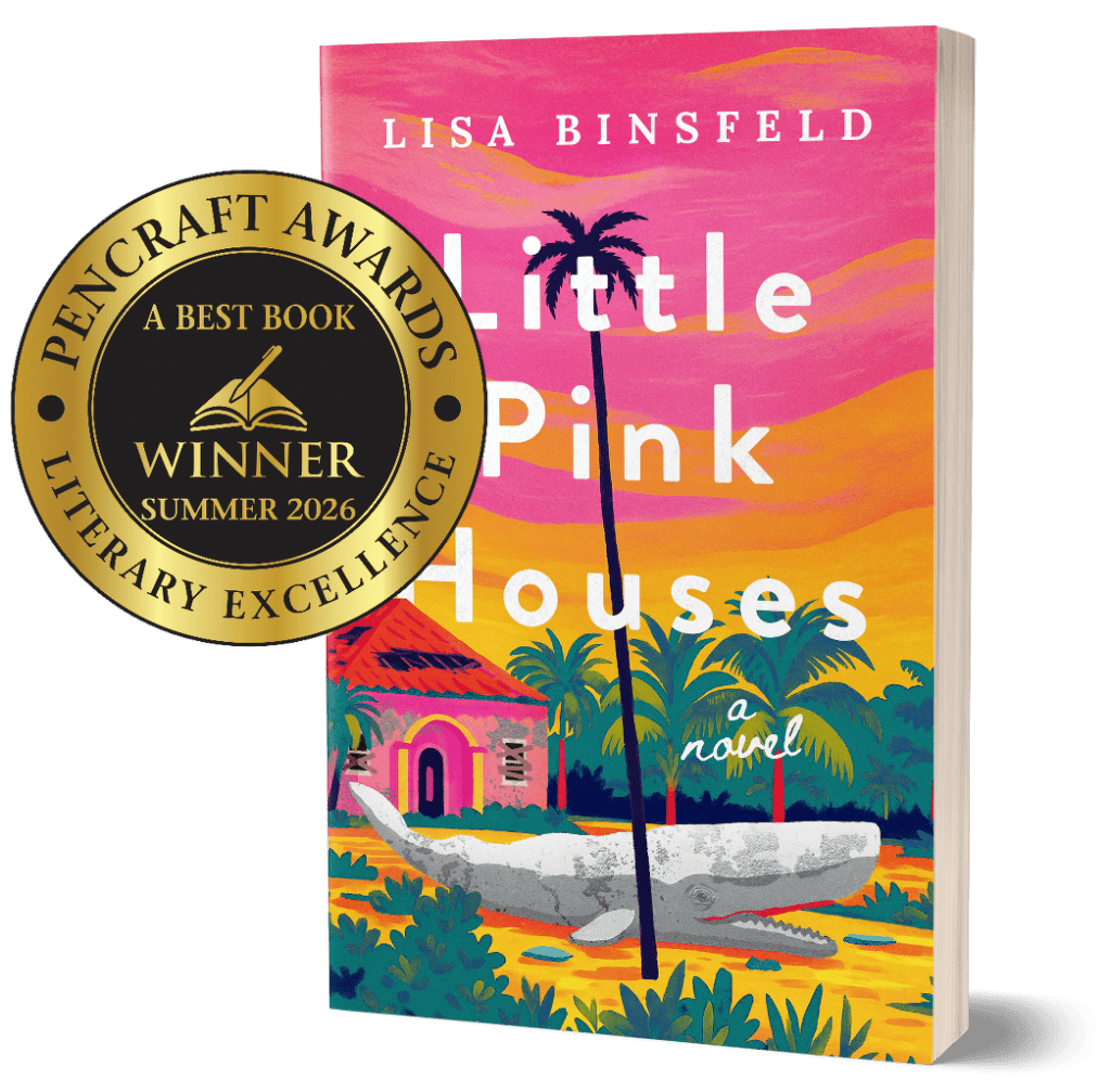 Little Pink Houses with Pencraft Best Book of Summer seal